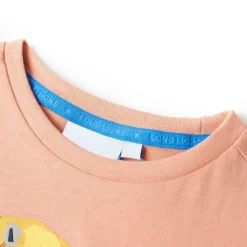 Vêtements & Accessoires-vidaXL T-shirt pour enfants clair 116 Orange