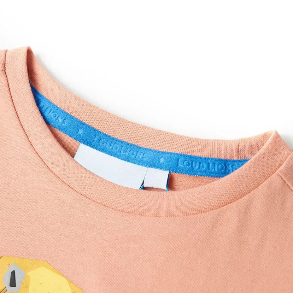 Vêtements & Accessoires-vidaXL T-shirt pour enfants clair 116 Orange