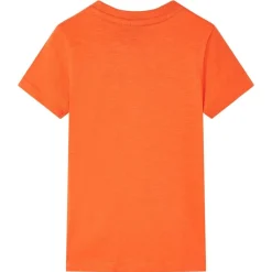 vidaXL T-shirt pour enfants foncé 128