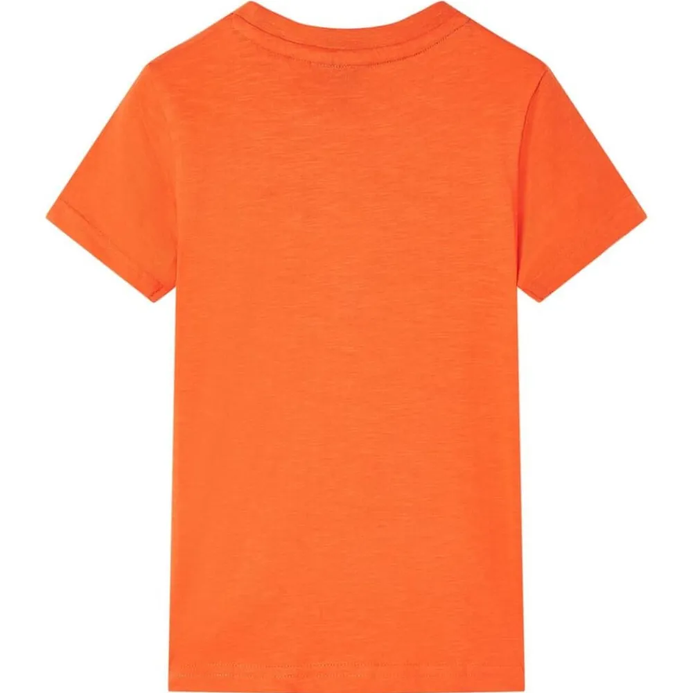 vidaXL T-shirt pour enfants foncé 128