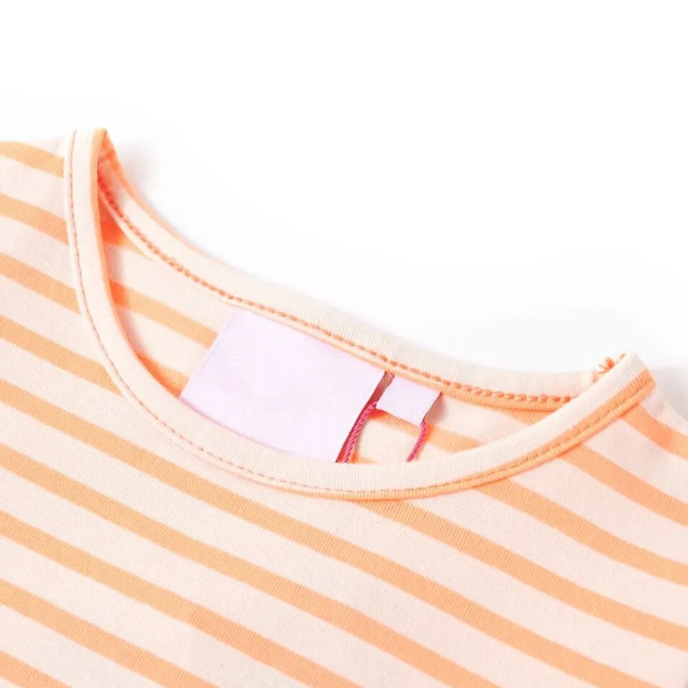 Vêtements & Accessoires-vidaXL T-shirt pour enfants néon 104 Orange