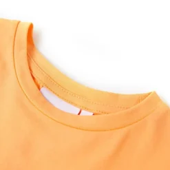 Vêtements & Accessoires-vidaXL T-shirt pour enfants vif 116 Orange