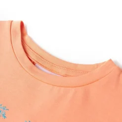 vidaXL T-shirt pour enfants pêche 128