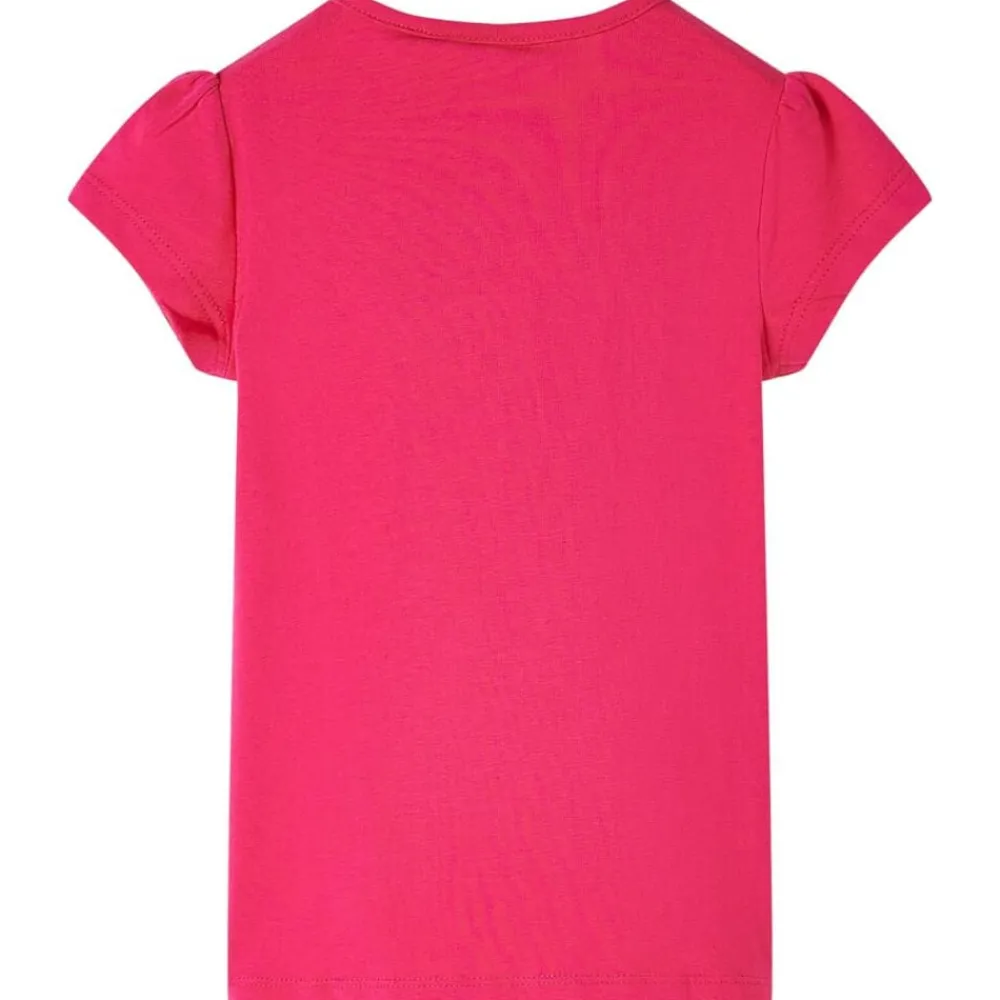 Vêtements & Accessoires-vidaXL T-shirt pour enfants vif 116 Rose