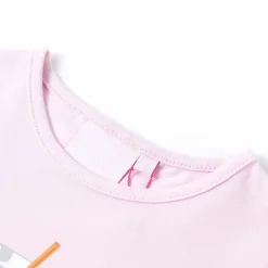 vidaXL T-shirt pour enfants pâle 116