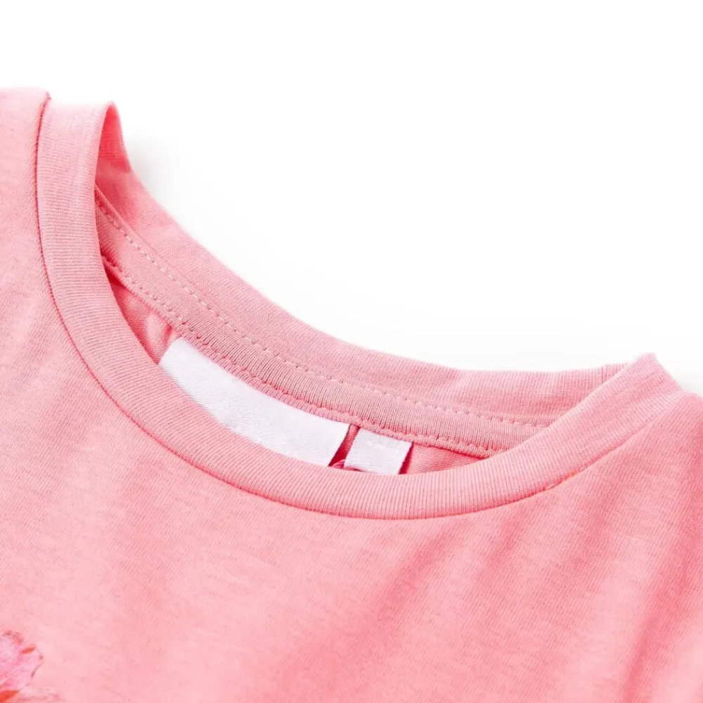 vidaXL T-shirt pour enfants néon 92
