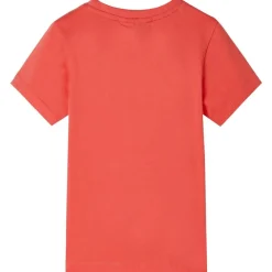 Vêtements & Accessoires-vidaXL T-shirt pour enfants rouge clair 128