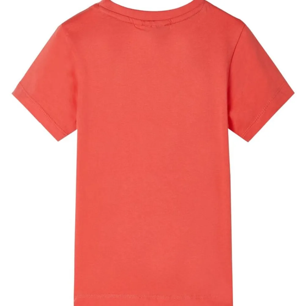 Vêtements & Accessoires-vidaXL T-shirt pour enfants rouge clair 128