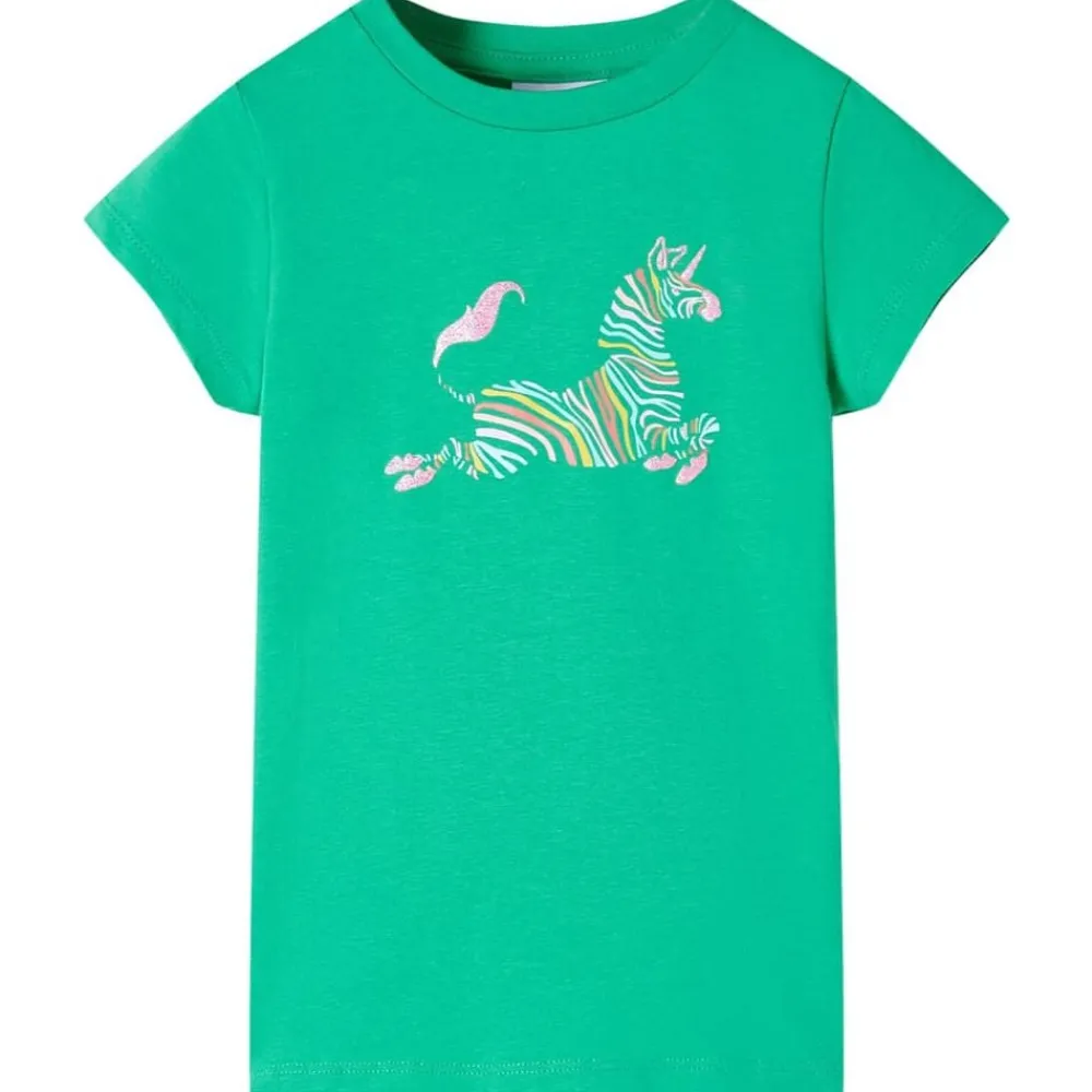 Vêtements & Accessoires-vidaXL T-shirt pour enfants 116 Vert
