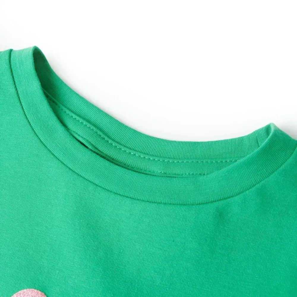 Vêtements & Accessoires-vidaXL T-shirt pour enfants 116 Vert