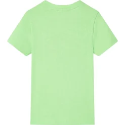 Vêtements & Accessoires-vidaXL T-shirt pour enfants fluo 116 Vert