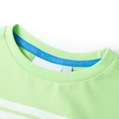 vidaXL T-shirt pour enfants néon 128