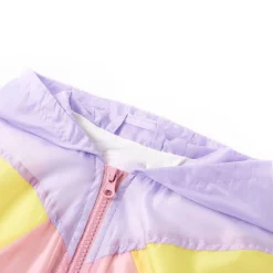 Vêtements & Accessoires-vidaXL Veste à capuche avec fermeture éclair pour enfants multicolore 92 Rose