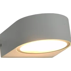 Luminaires-vidaXL 2 pcs Appliques murales d'extérieur 1 W Blanc Rond