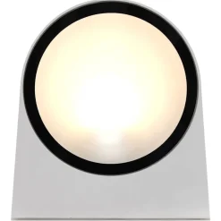 Luminaires-vidaXL 2 pcs Appliques murales d'extérieur 1 W Blanc Rond