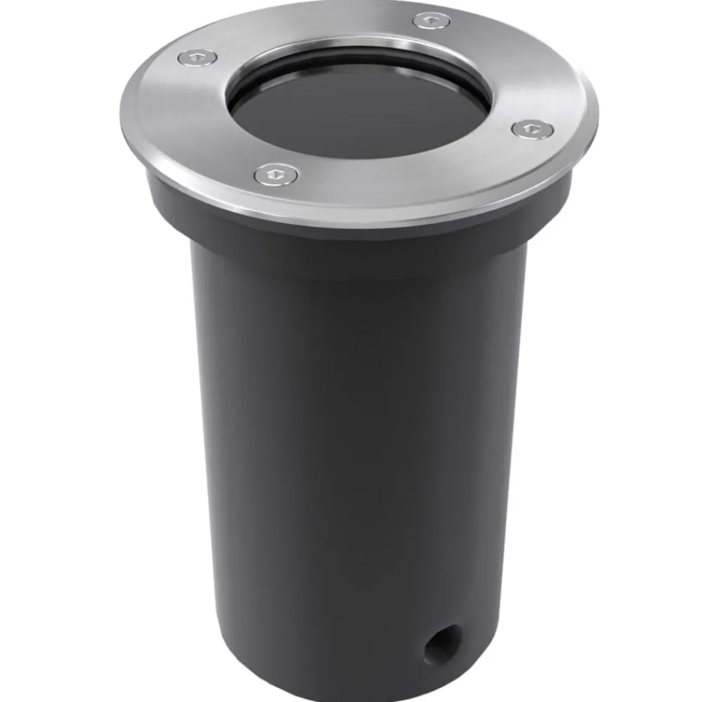 Luminaires-vidaXL 3 pcs Lampes encastrables au sol d'extérieur Rond