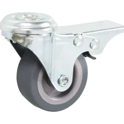 Manutention De Matériaux-vidaXL 4 pcs Roulettes pivotantes à trou de boulon 50 mm