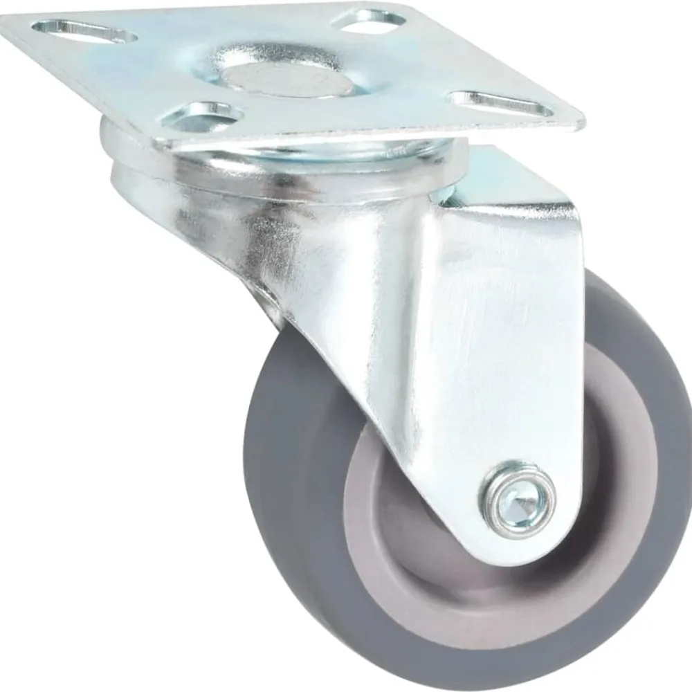 Manutention De Matériaux-vidaXL 24 pcs Roulettes pivotantes 50 mm