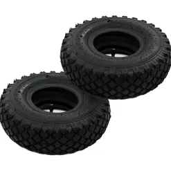 Manutention De Matériaux-vidaXL 2 pneus 2 chambres à air 3.00-4 260x85 pour roue de diable