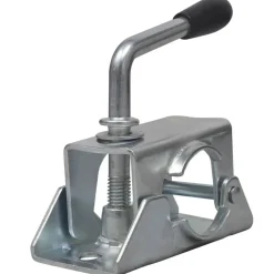 Pièces Détachées Pour Véhicules-vidaXL 2 tubes de support et 2 pinces fendues pour roue de jauge 48 mm