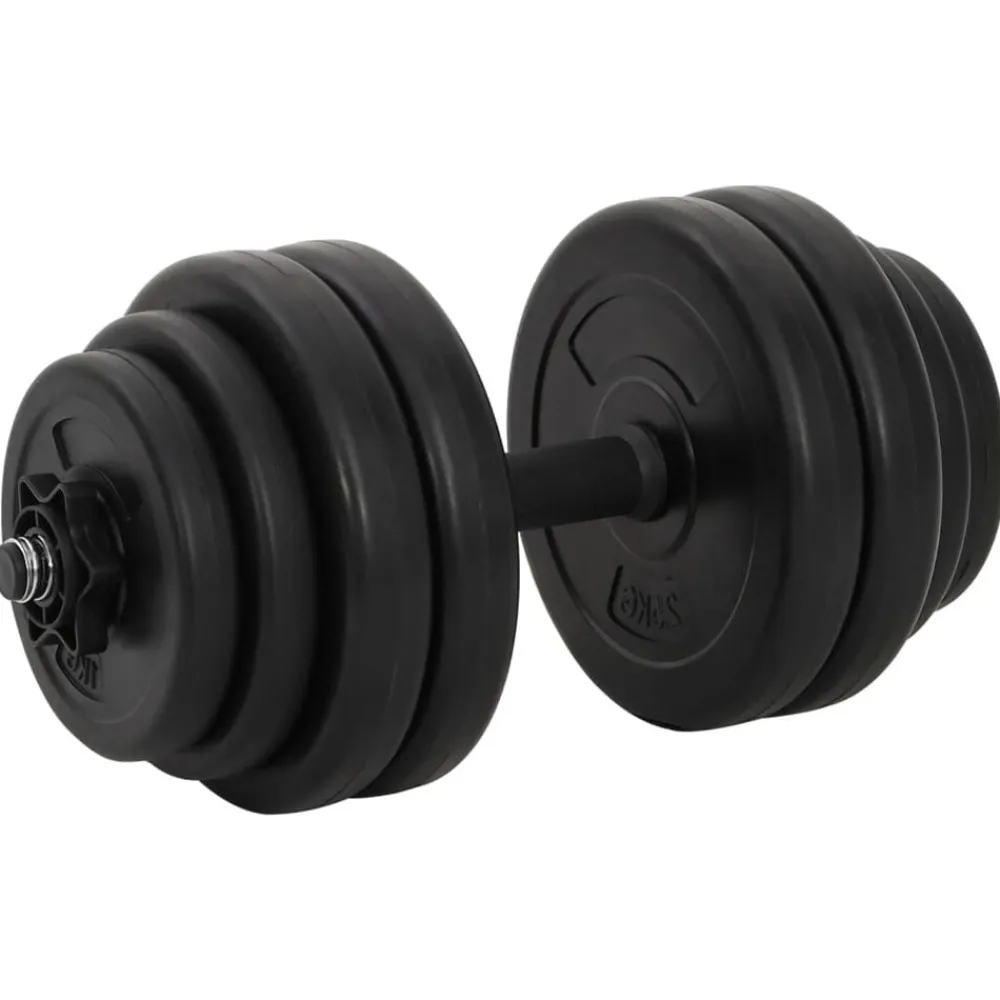 Entraînement & Fitness-vidaXL 1 x Haltère 15 kg