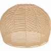 Accessoires Pour Luminaires-vidaXL Abat-jour de plafonnier Ø36x26 cm fer et papier