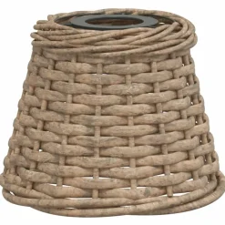 Accessoires Pour Luminaires-vidaXL Abat-jour de plafonnier Ø15x12 cm osier Marron