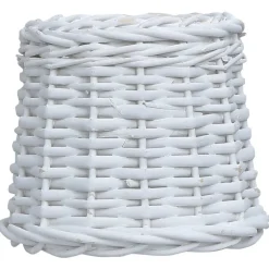 Accessoires Pour Luminaires-vidaXL Abat-jour Osier 25x17 cm Blanc