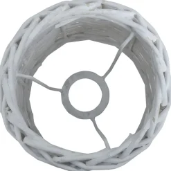 Accessoires Pour Luminaires-vidaXL Abat-jour Osier 25x17 cm Blanc