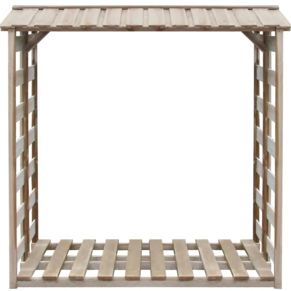 vidaXL Abri de stockage à bois de chauffage 150x90x176 cm Pin imprégné