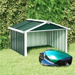 vidaXL Abri tondeuse robot de jardin 92x97x63 cm Acier galvanisé