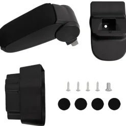 Pièces Détachées Pour Véhicules-vidaXL Accoudoir de voiture noir 12x37x(31-48) cm ABS