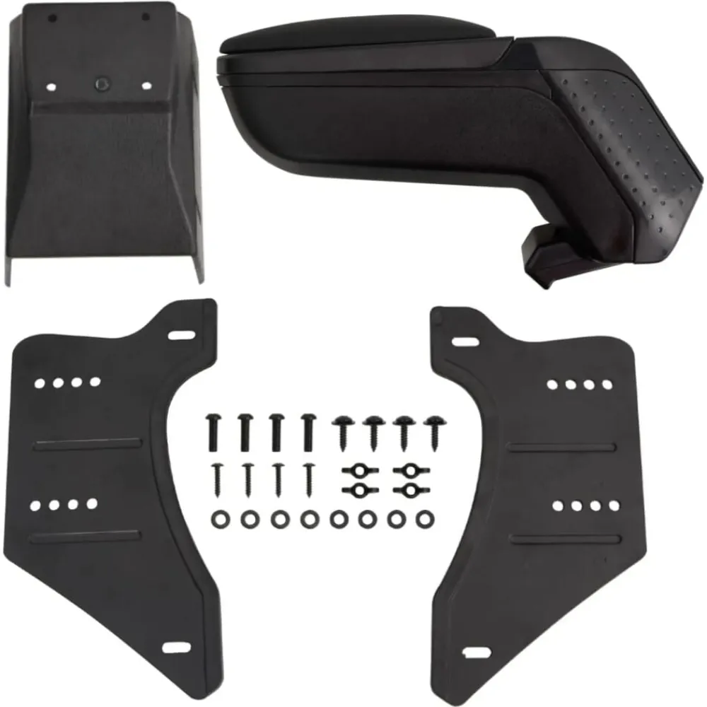 Pièces Détachées Pour Véhicules-vidaXL Accoudoir de voiture universel noir 13x33x(33-53) cm ABS