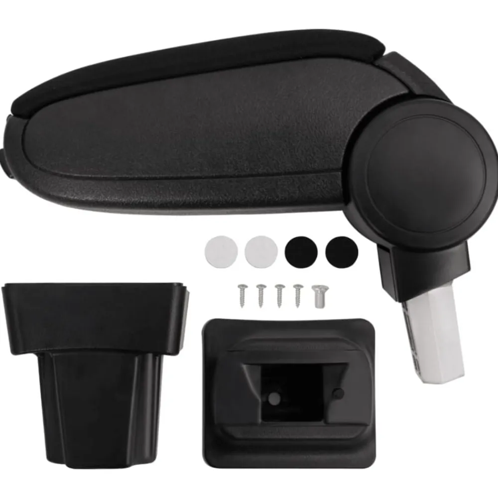 Pièces Détachées Pour Véhicules-vidaXL Accoudoir de voiture noir 11,5x32x(30-50) cm ABS