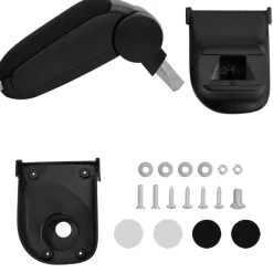 Pièces Détachées Pour Véhicules-vidaXL Accoudoir de voiture noir 15x35x(30-47) cm ABS