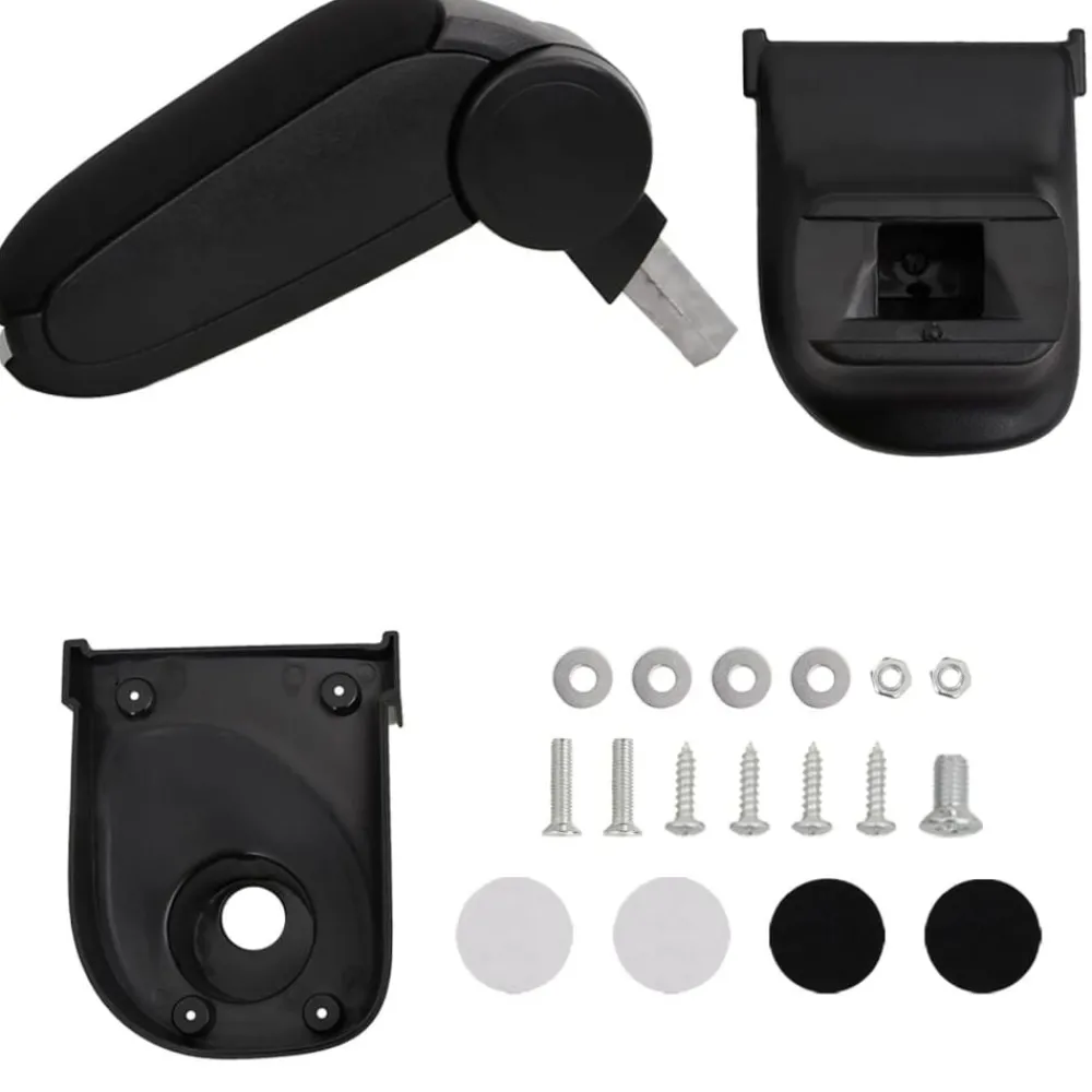 Pièces Détachées Pour Véhicules-vidaXL Accoudoir de voiture noir 15x35x(30-47) cm ABS