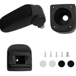Pièces Détachées Pour Véhicules-vidaXL Accoudoir de voiture noir 12x34x(35-47) cm ABS