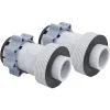 Piscine & Spa-vidaXL Adaptateurs de tuyaux de piscine Type B 2 pcs