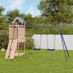 Jeux De Plein Air-vidaXL Aire de jeux d'extérieur bois de pin massif