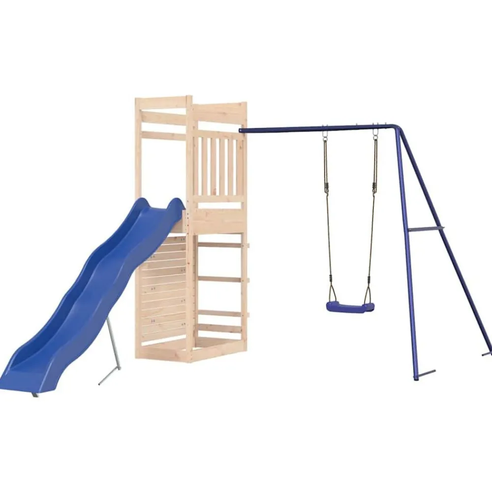 vidaXL Aire de jeux d'extérieur bois de pin massif