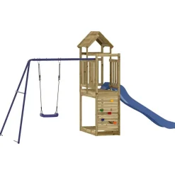 vidaXL Aire de jeux d'extérieur bois de pin imprégné
