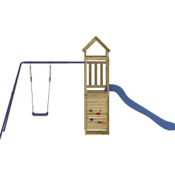 vidaXL Aire de jeux d'extérieur bois de pin imprégné