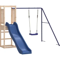 vidaXL Aire de jeux d'extérieur bois de pin imprégné