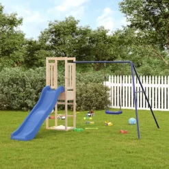 vidaXL Aire de jeux d'extérieur bois de pin imprégné