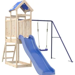Jeux De Plein Air-vidaXL Aire de jeux d'extérieur bois de pin massif