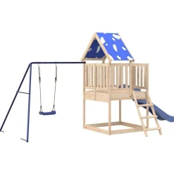Jeux De Plein Air-vidaXL Aire de jeux d'extérieur bois de pin massif