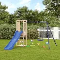 vidaXL Aire de jeux d'extérieur bois de pin massif