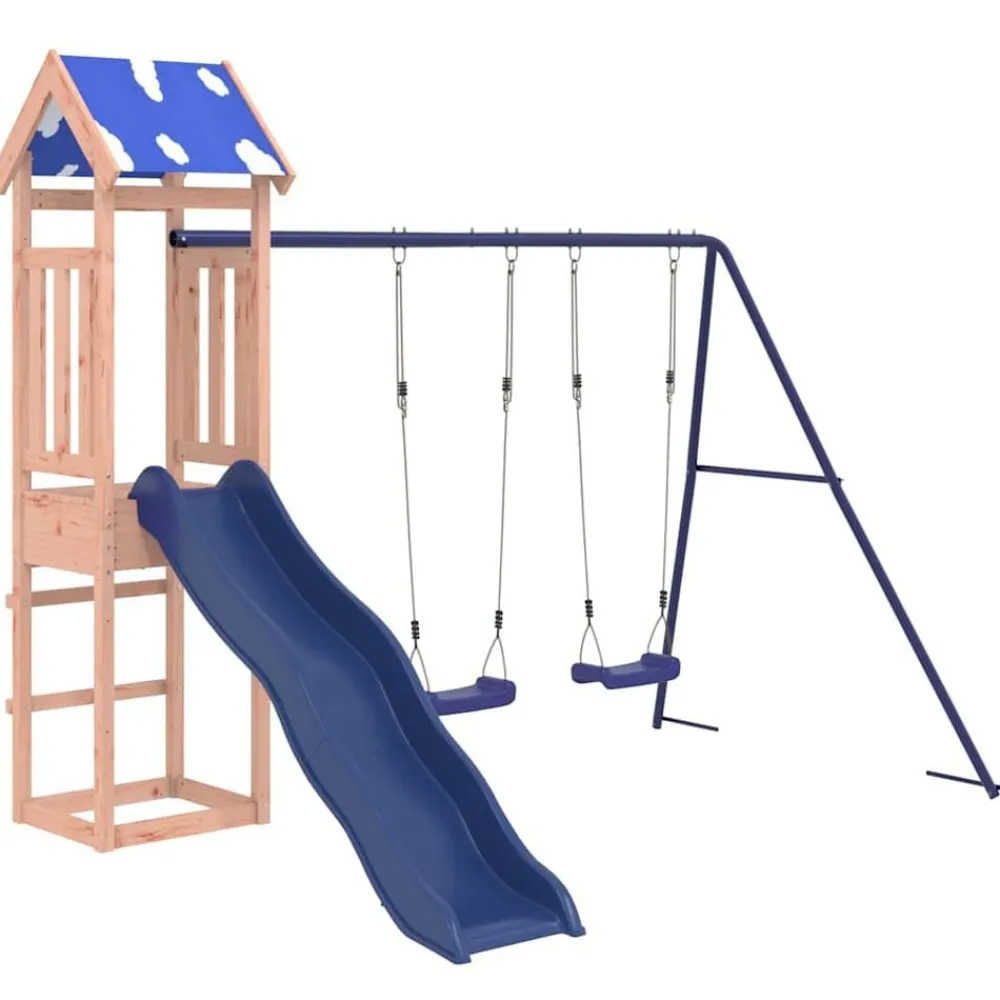 Jeux De Plein Air-vidaXL Aire de jeux d'extérieur bois massif de douglas