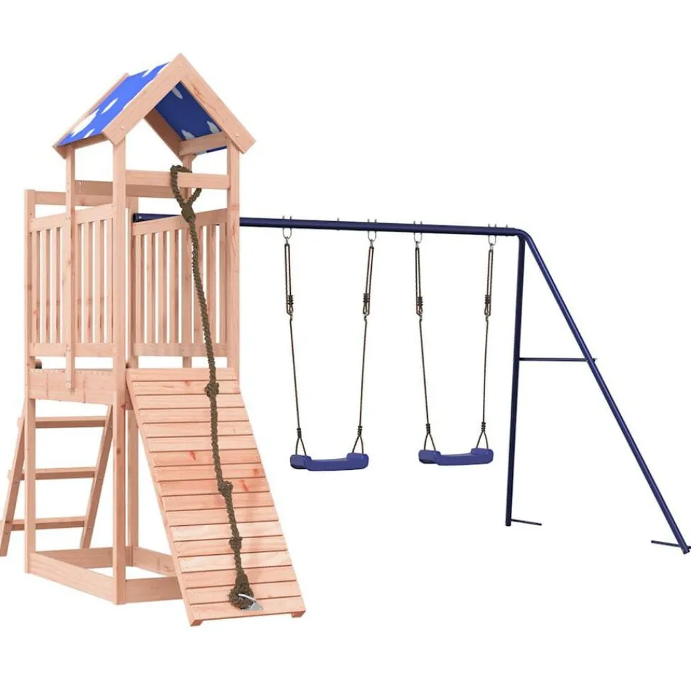 Jeux De Plein Air-vidaXL Aire de jeux d'extérieur bois massif de douglas