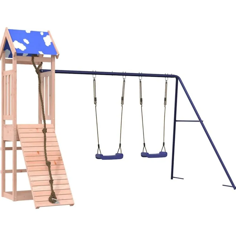 Jeux De Plein Air-vidaXL Aire de jeux d'extérieur bois massif de douglas